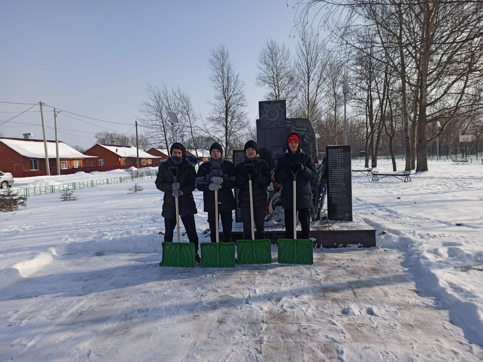 акция  «Снежный десант».