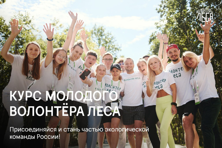 Хочешь стать настоящим лесным волонтёром? Тогда эта новость для тебя!.